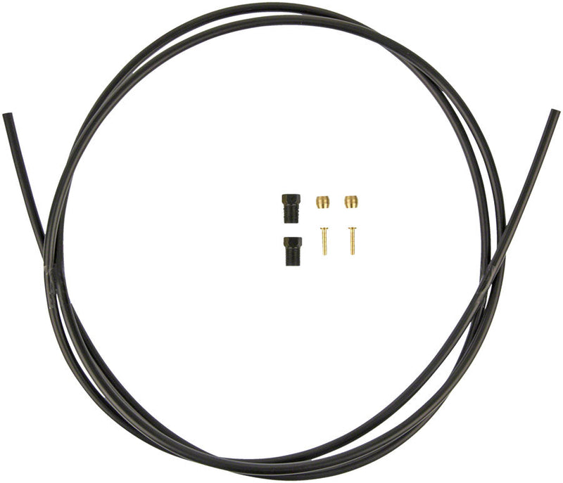 Shimano SM-BH59-JK Low Pressure Disc Brake Hose Kit - Straight Caliper Caliper Connector, 2000mm, Black