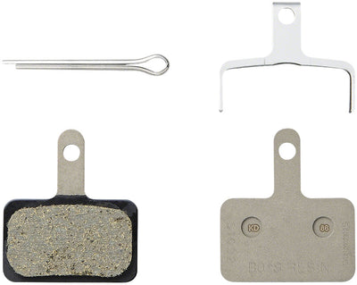 Shimano B05S-RX Disc Brake Pad and Spring - Resin Compound, Stainless Steel Back Plate,